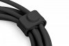 Digitus Kabel połączeniowy silikonowy USB-A - USB-C, USB 2.0 60W, 1m Czarny